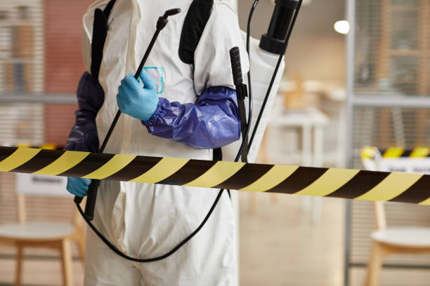 Professional Biohazard technician working in Summerfield, NC